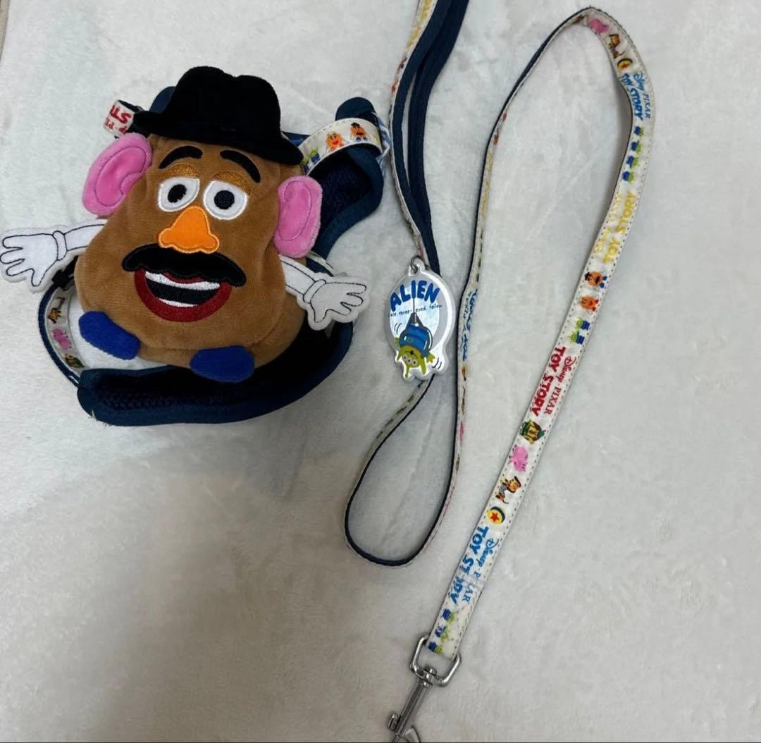 ペットパラダイス トイストーリー ポテトヘッド リュック付きハーネス リード