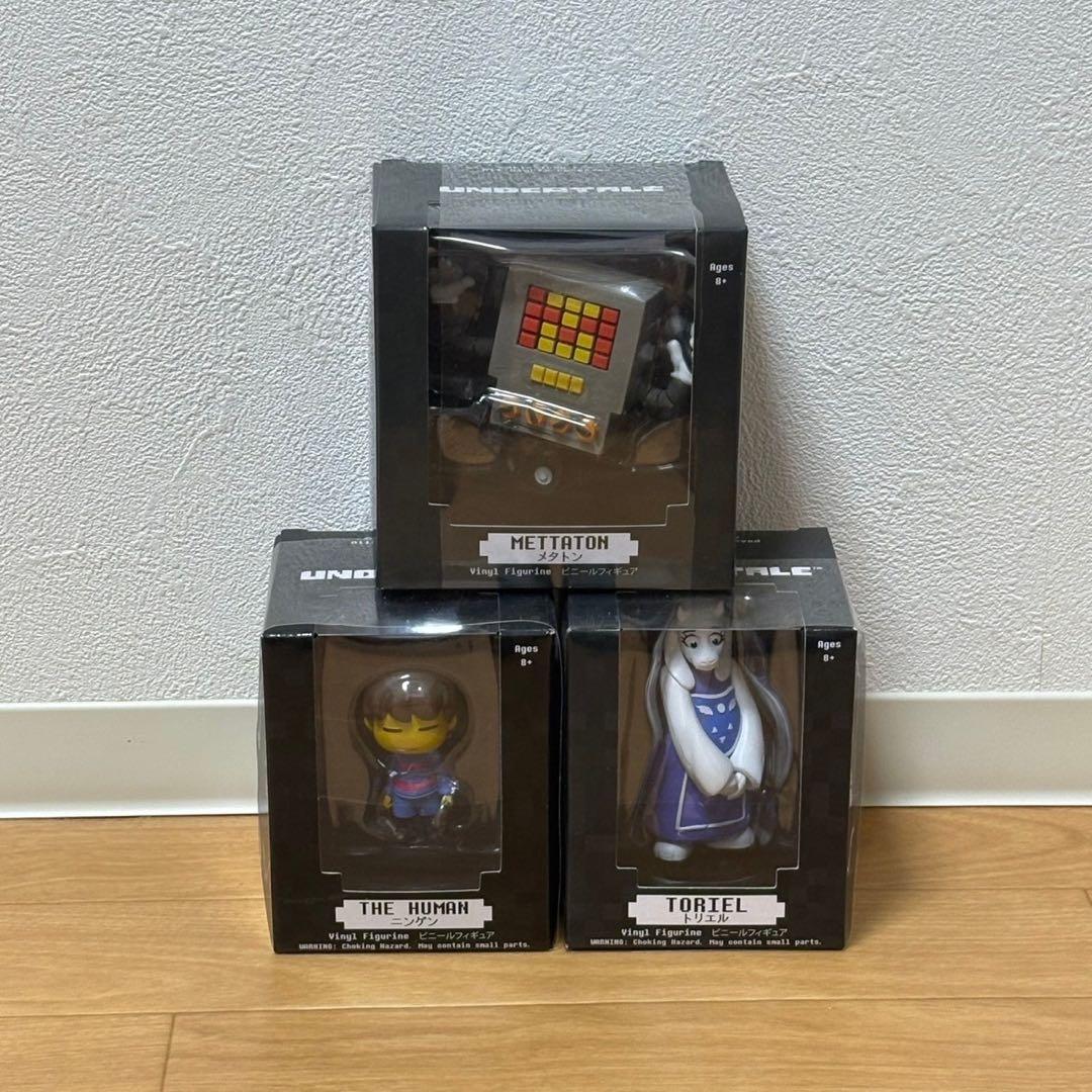 UNDERTALE アンダーテイル　フィギュア3点セット