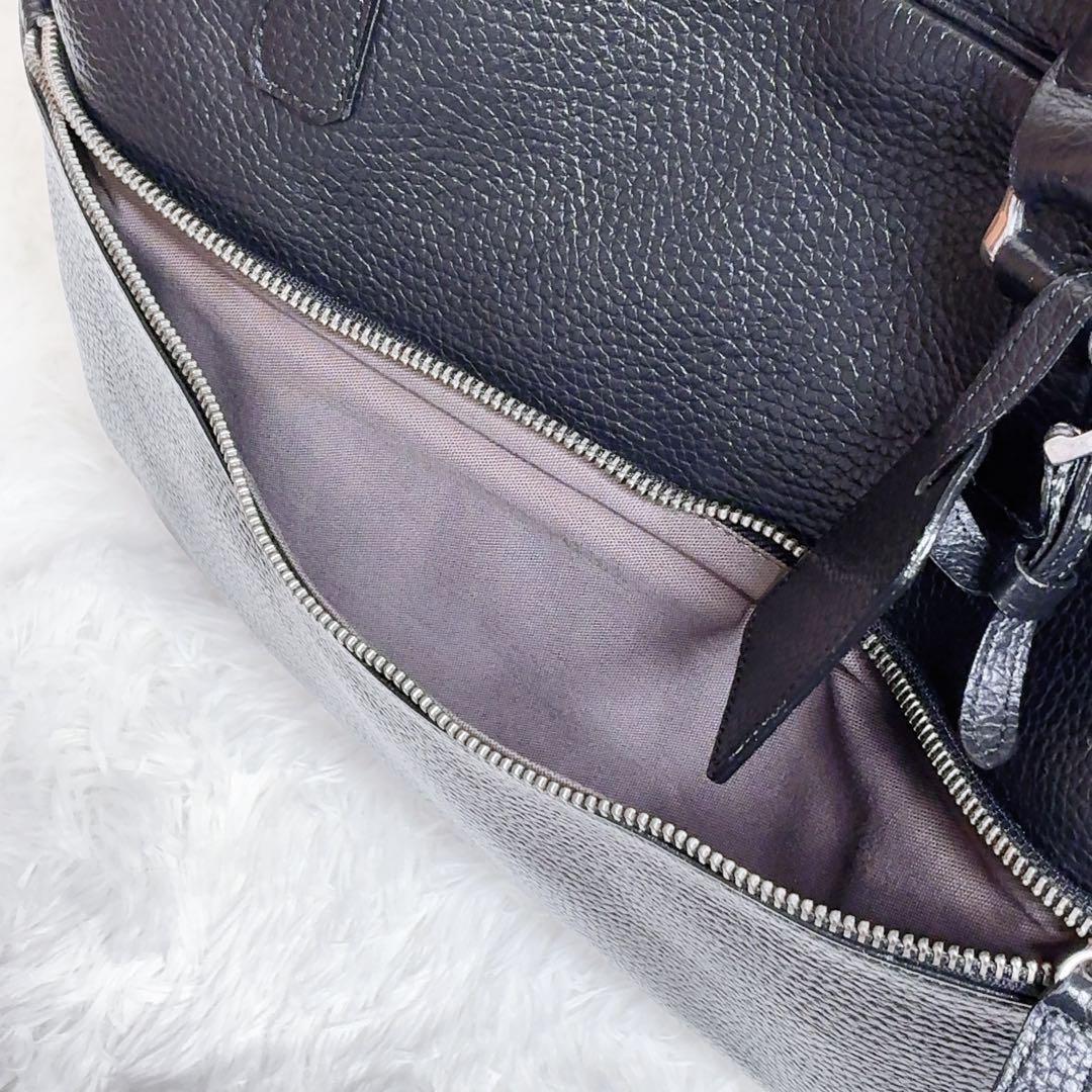 BARNEYS NEWYORK レザー 2way ショルダー A4 通勤 仕事