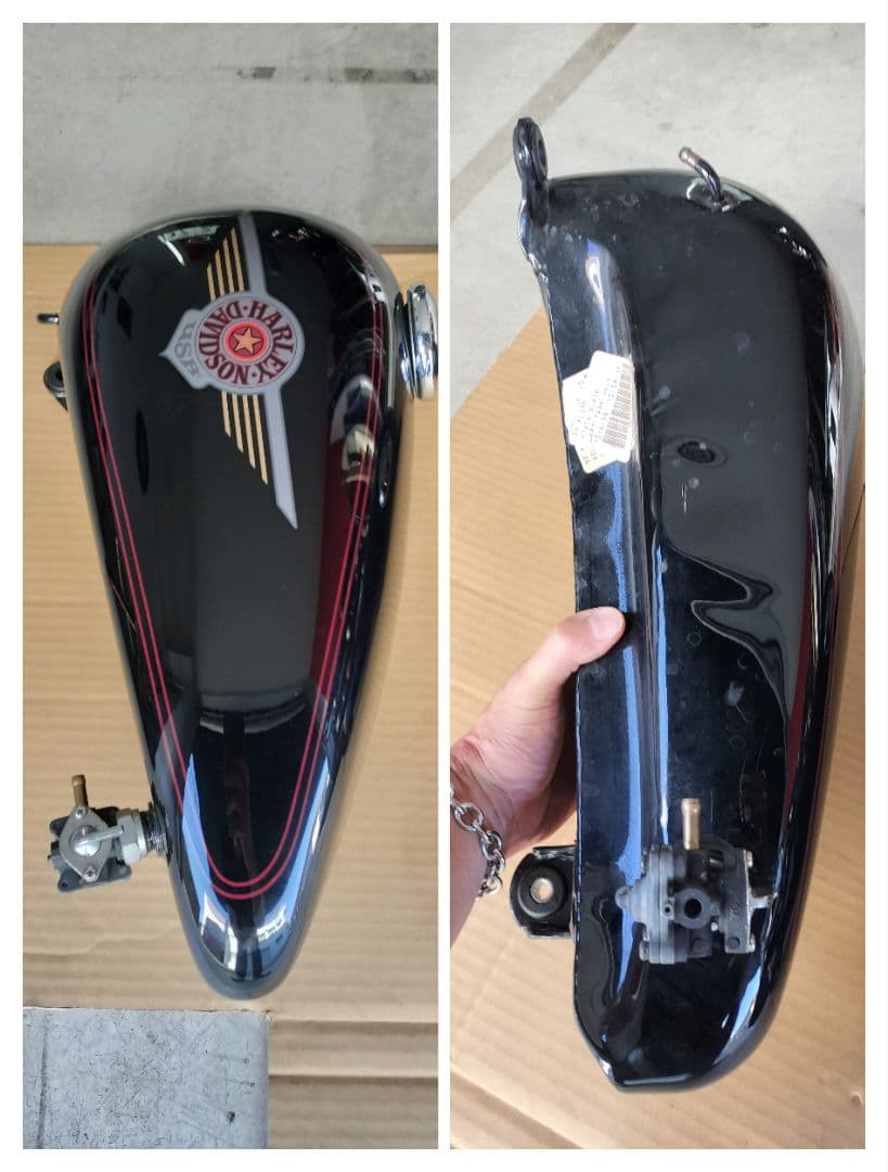 ハーレー　最終エボファットボーイ　純正燃料タンク