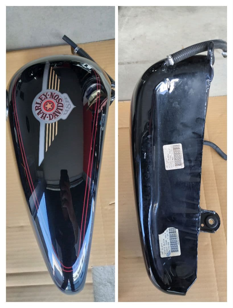 ハーレー　最終エボファットボーイ　純正燃料タンク