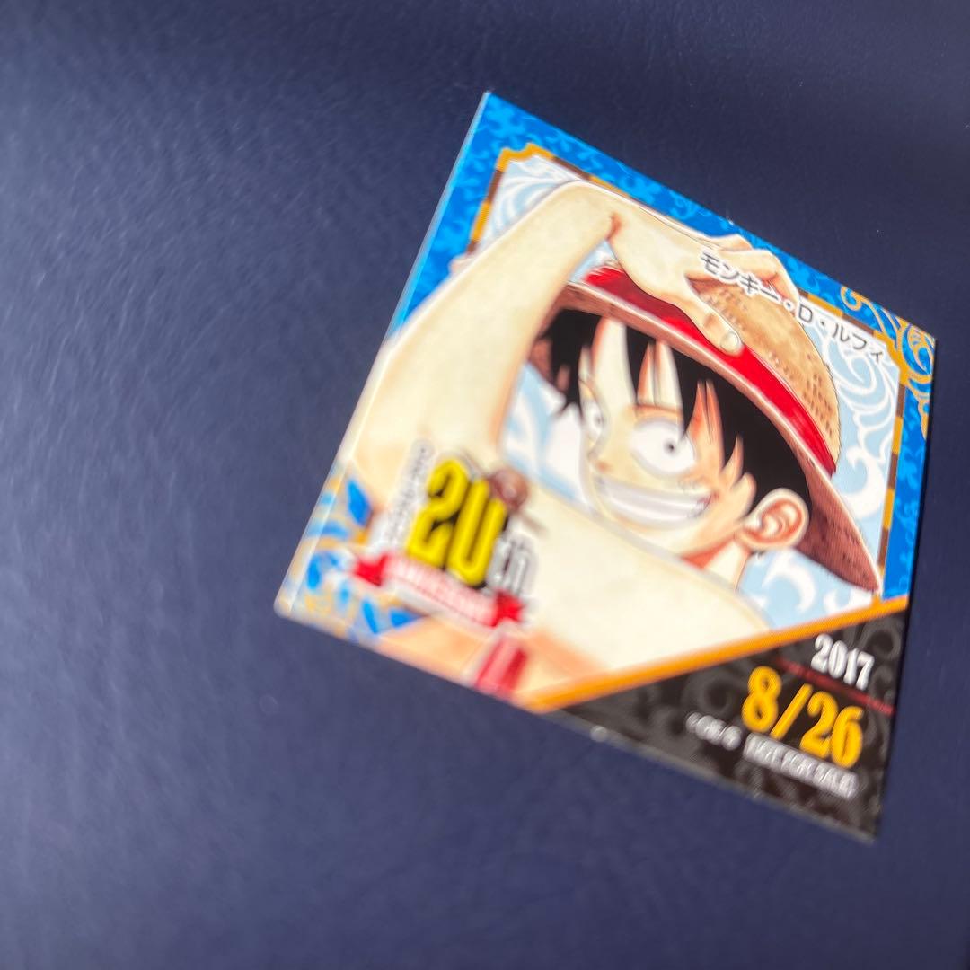 麦わらストア　365日　ステッカー　誕生日　バースデー　ルフィ　ワンピース