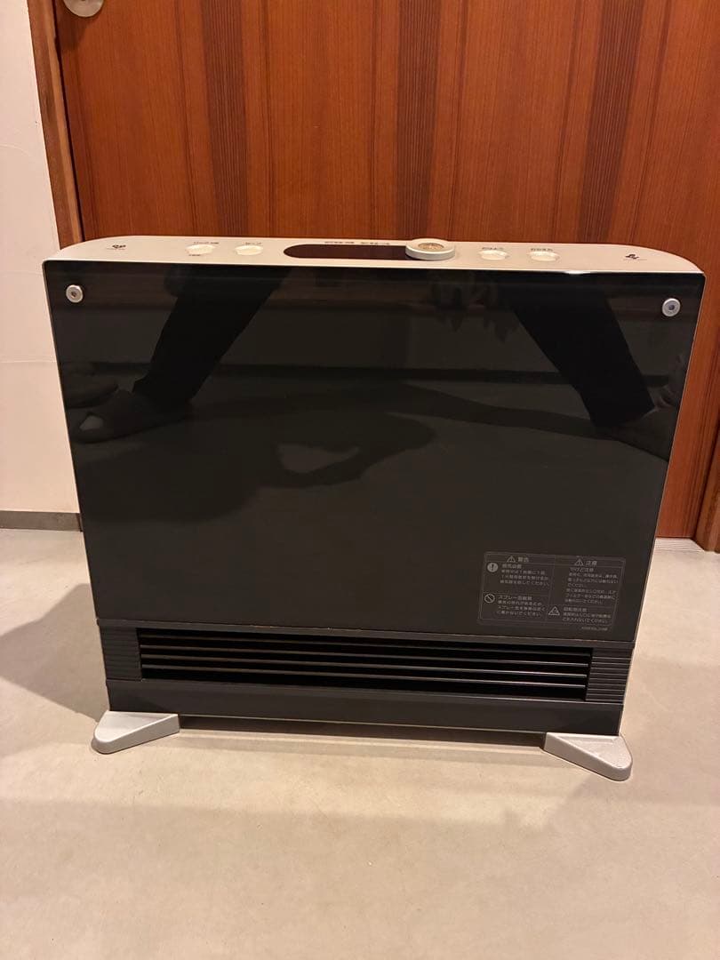 【最終お値下げ】ガラスパネル　ガスファンヒーター　ガスコード（5m）