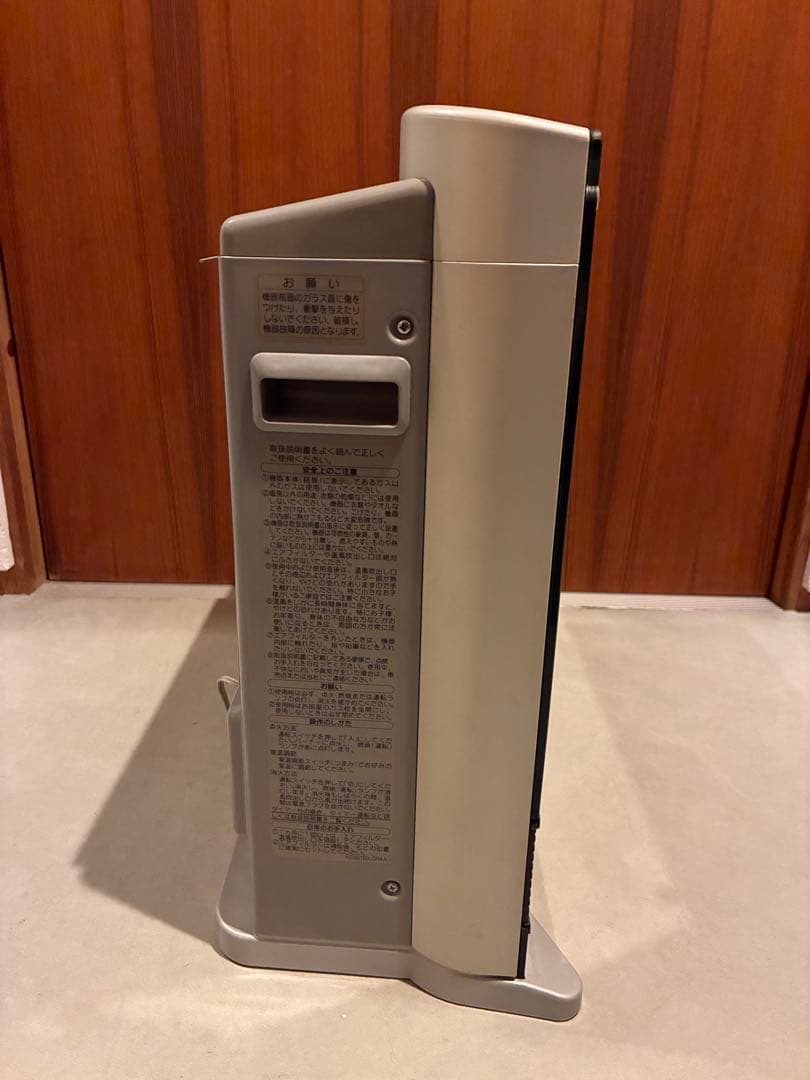 【最終お値下げ】ガラスパネル　ガスファンヒーター　ガスコード（5m）