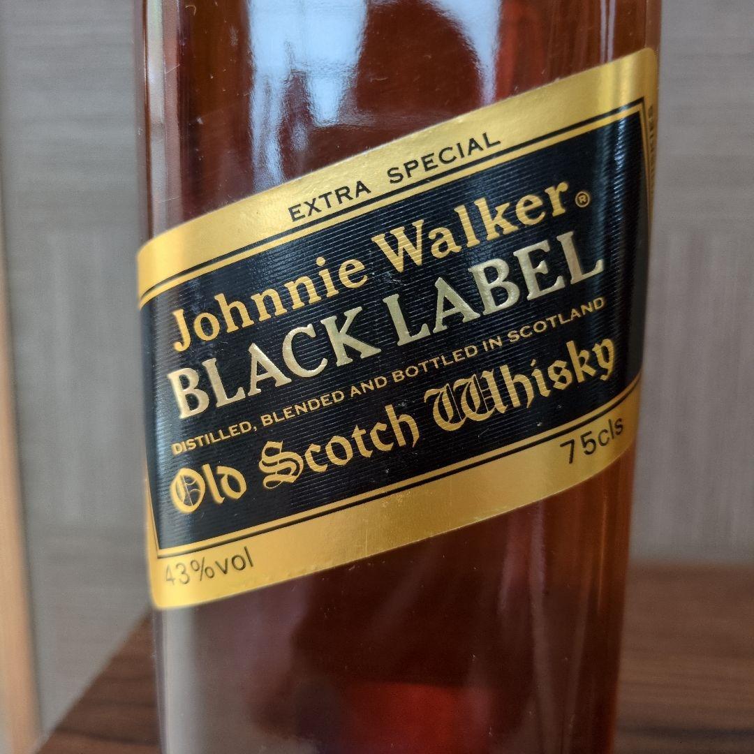 古酒 ジョニーウォーカー ブラックラベル　12年エクストラスペシャル