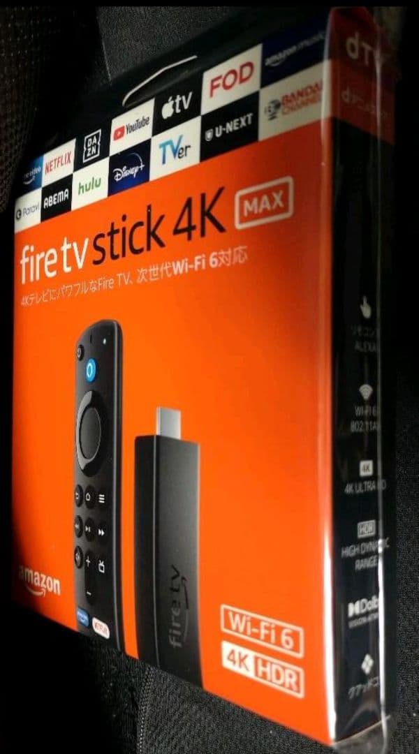 新品 Fire TV Stick 4K Max (第3世代音声認識リモコン)