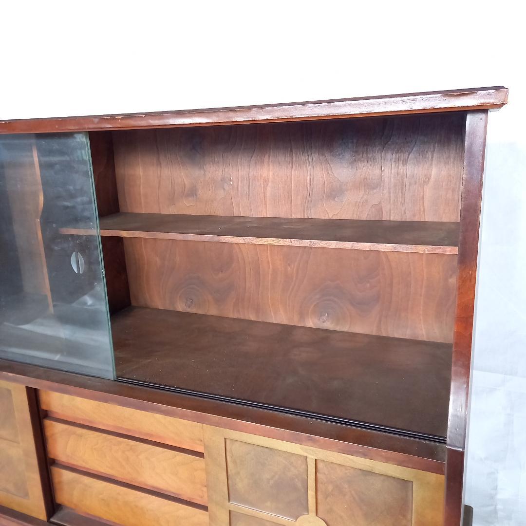 値下げしました！　サイドボード　飾り棚　昭和レトロ