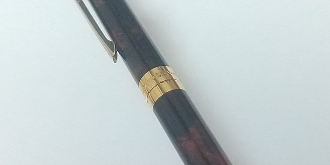 デュポン ボールペン ツイスト式 モンパルナス マーブル柄