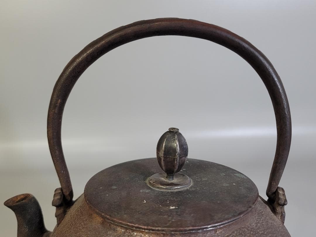 雲色堂 和田美之助造 鉄瓶 時代物