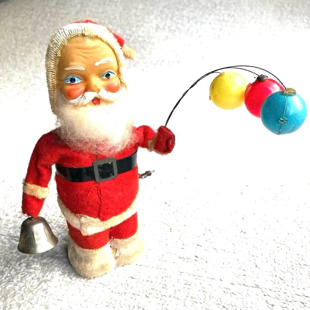 ★超レア★ ヴィンテージ　ブリキのバルーンサンタ　オリジナル箱付き　日本製