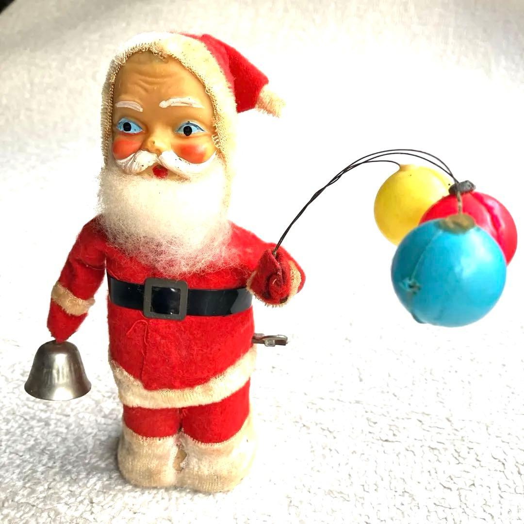 ★超レア★ ヴィンテージ　ブリキのバルーンサンタ　オリジナル箱付き　日本製