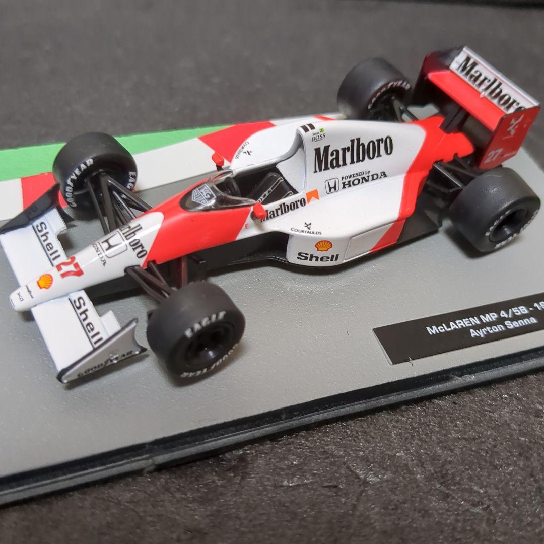 マクラーレン　ホンダ　MP4/5B マルボロ仕様　セナ　F1マシンコレクション