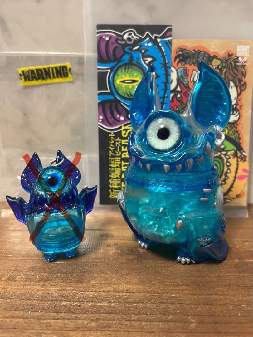 KAGEMARU DESIGNS アイバットビースト クリアブルー