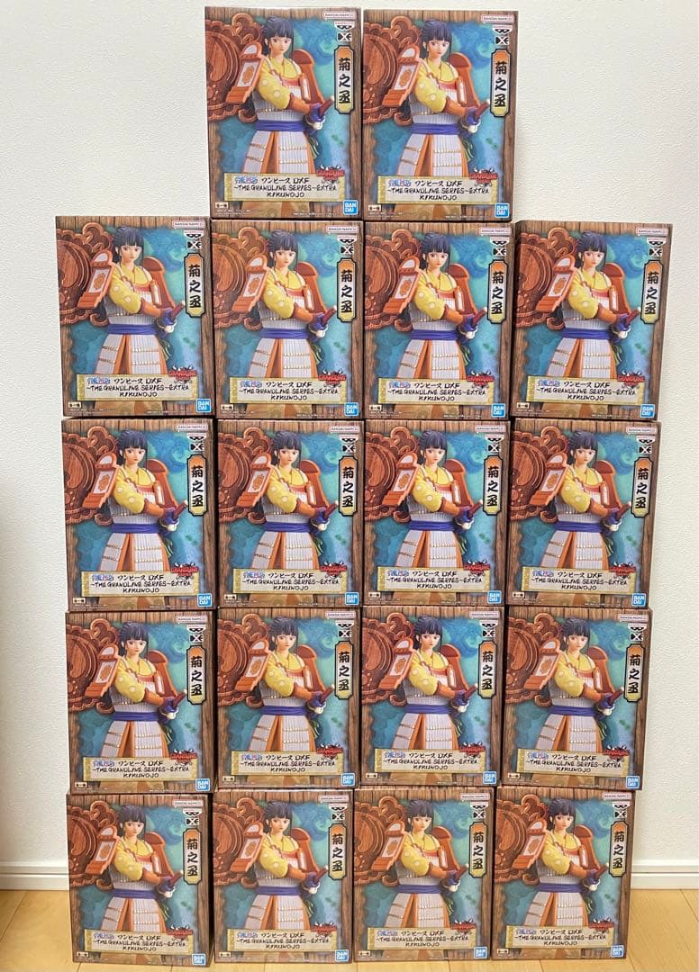 ワンピース フィギュア まとめ売りDXF EXTRA 菊之丞 モモの助 傳ジロー