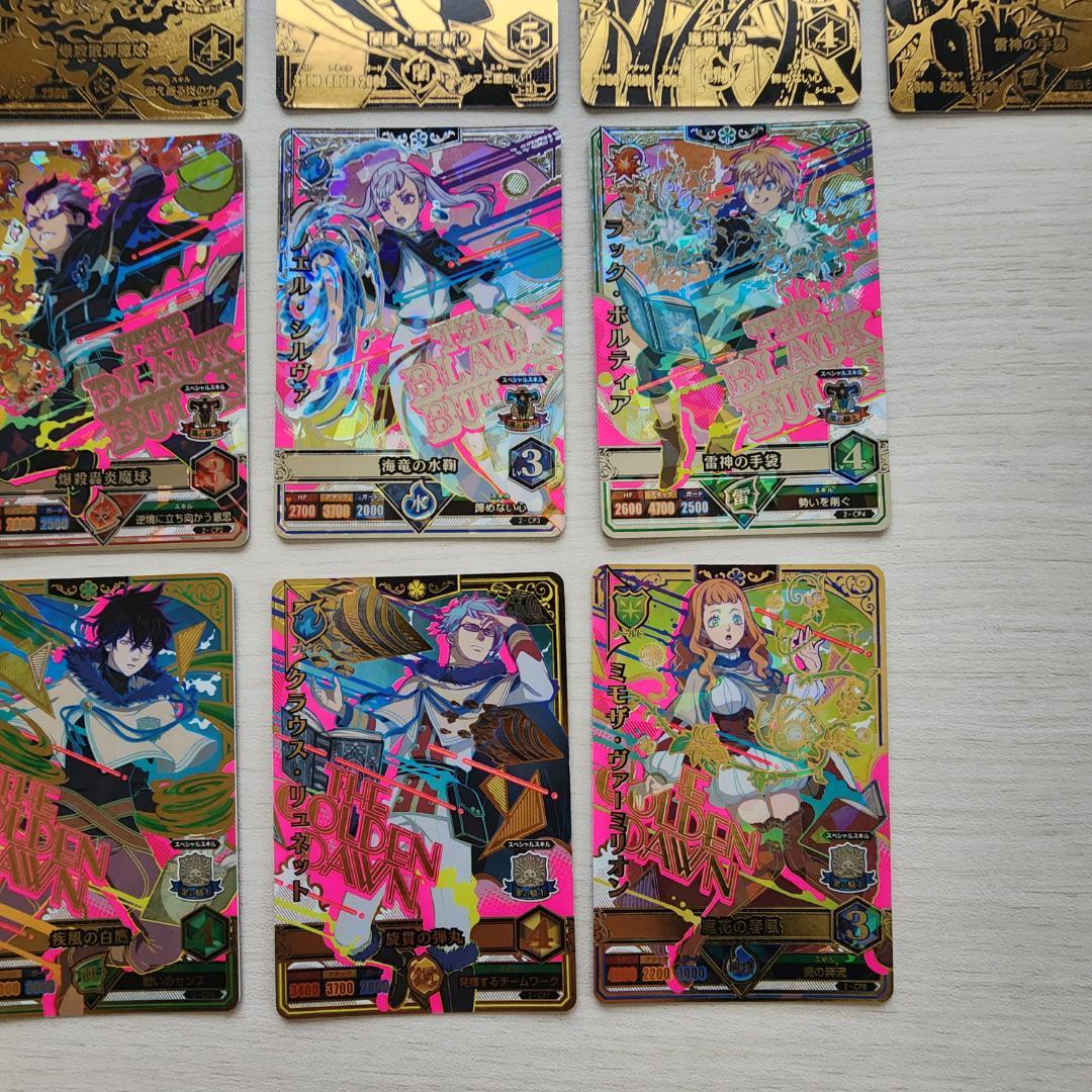 ブラッククローバー　カード　まとめ売り　約100枚