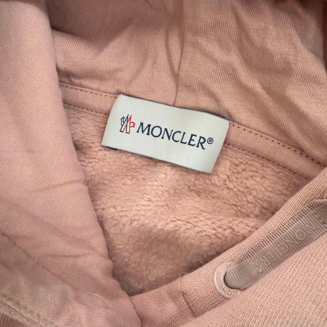MONCLER フード付きトレーナー 14A ピンク