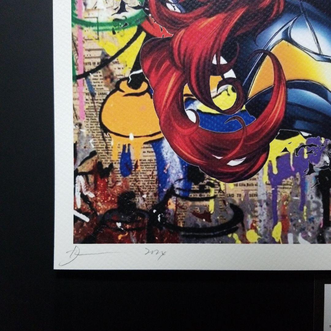 DEATH NYC バットガール banksy ストリートアート限定 100枚