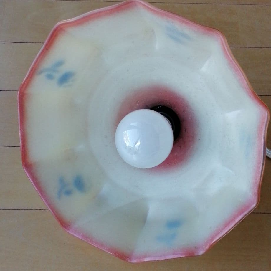 アンティーク　ランプ　シェード