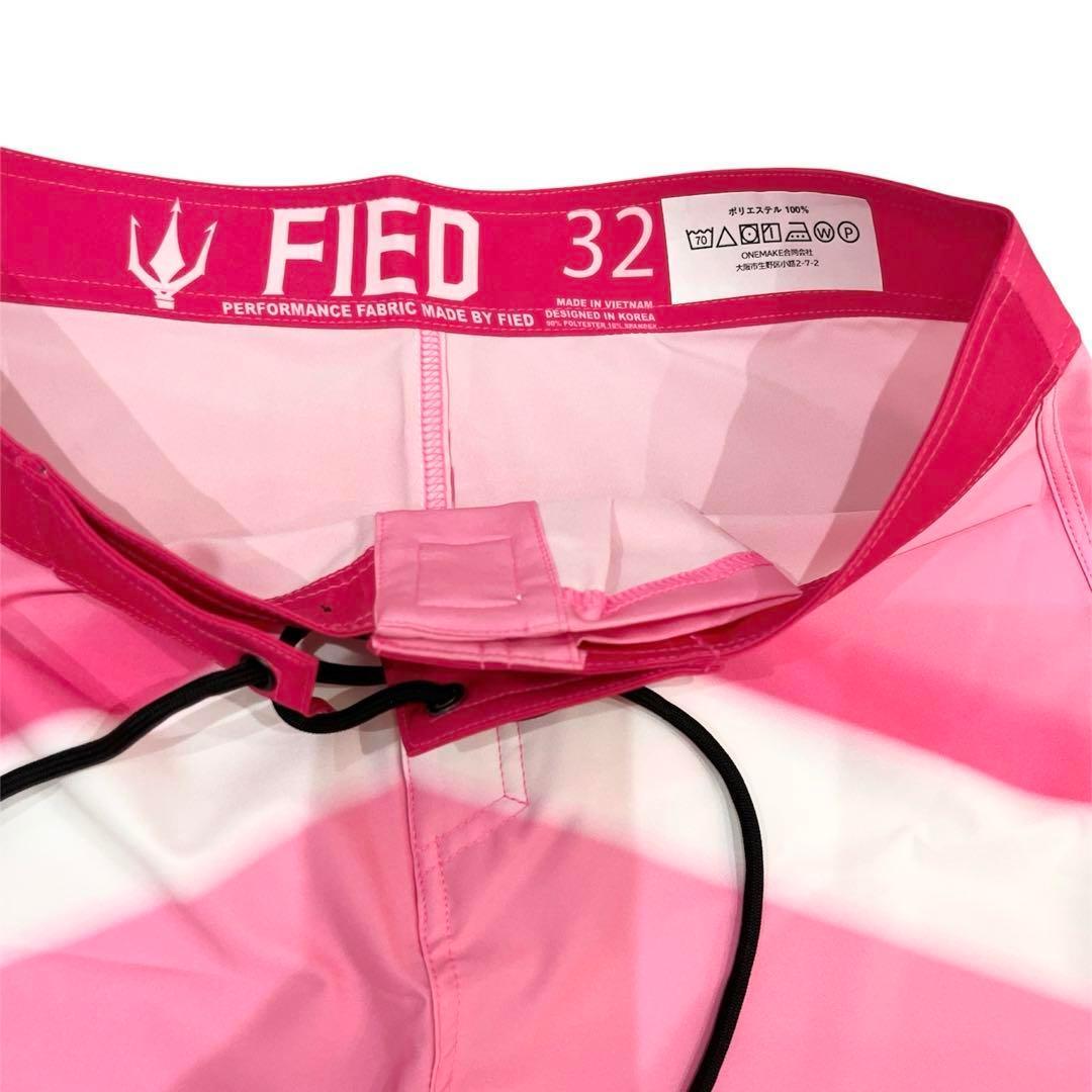 1点のみ❣️FIED サーフパンツ ライジングベリーピンク 32インチ フィジー