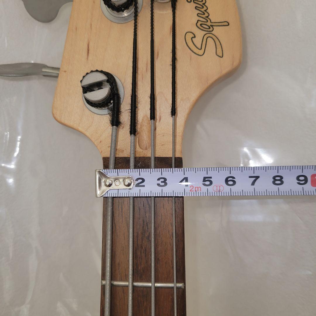 スクワイヤ　ジャズベース　サンバースト