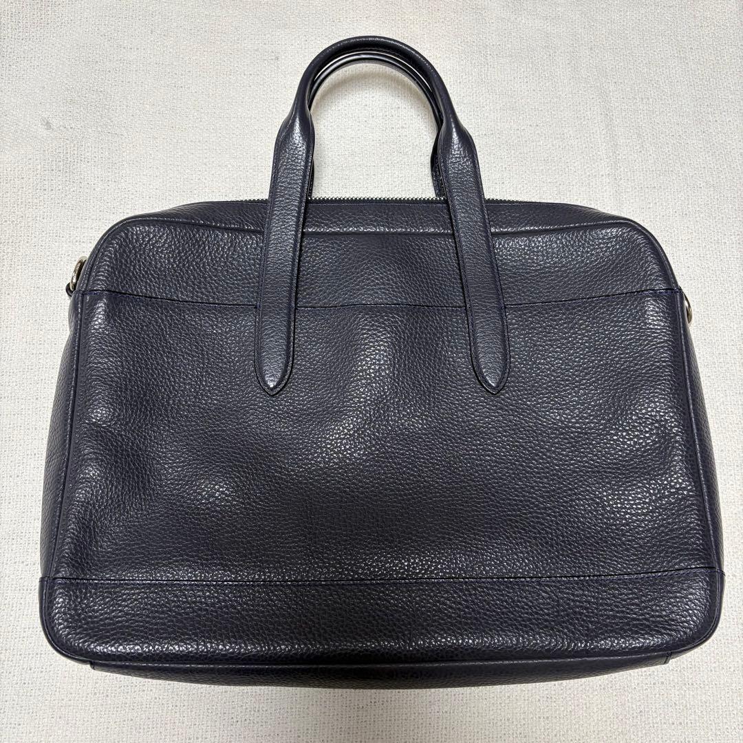 COACH F11319 ハミルトン ペブルドレザー ビジネスバッグ GRY