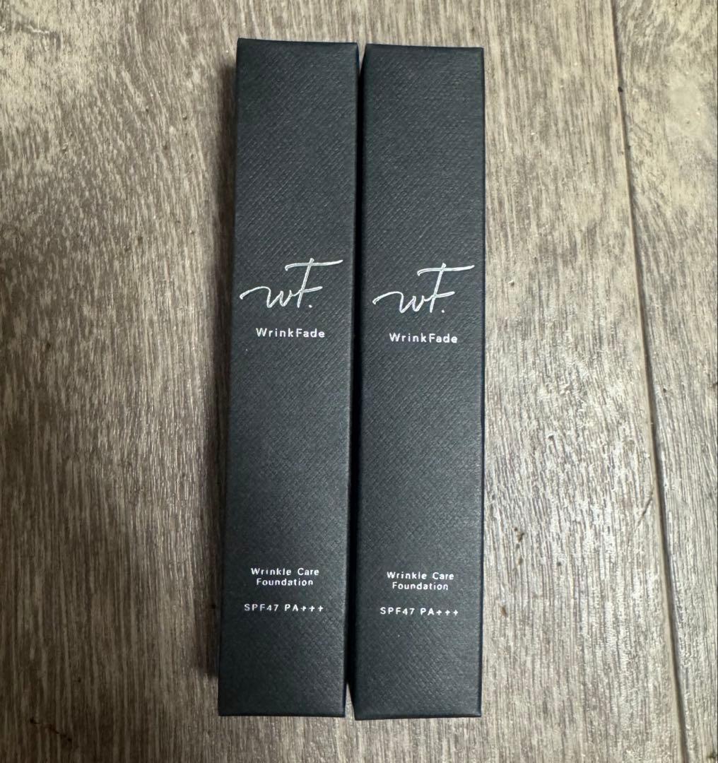 【新品未開封】WrinkFade 薬用リンクルカバーファンデーション 2本
