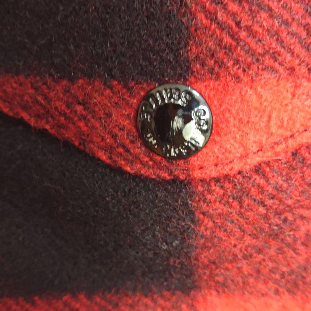 Filson Co. 赤黒チェックジャケット サイズ38　ダブルマッキーノ