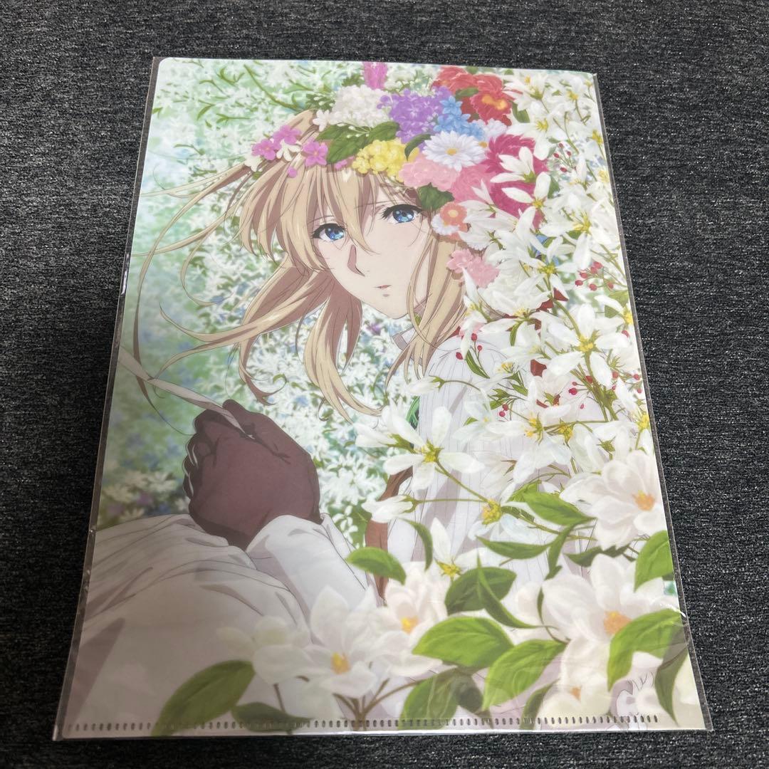 ヴァイオレットエヴァーガーデン　アニメ版.劇場版DVD、クリアファイルセット