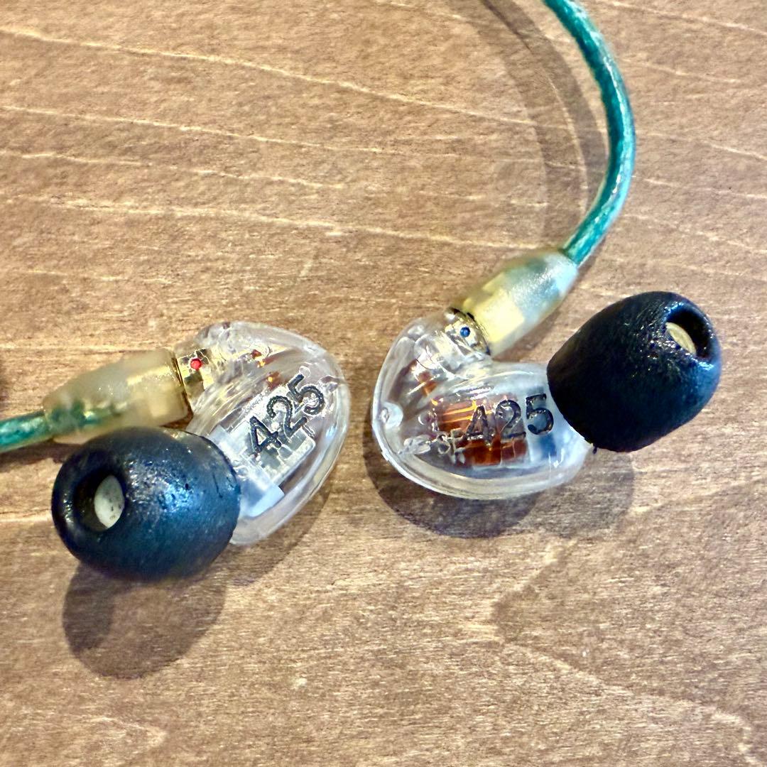 イヤホン SHURE SE425 clear