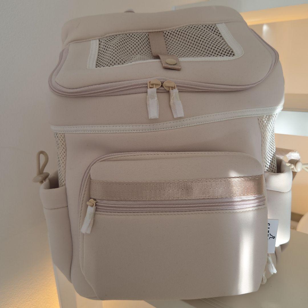 citydog シティドックネオプレーンバックパックキャリー オフホワイト　S