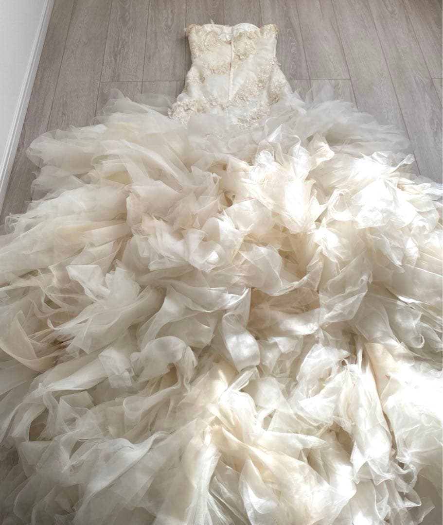 R*）様 ホワイト ウェディングドレス