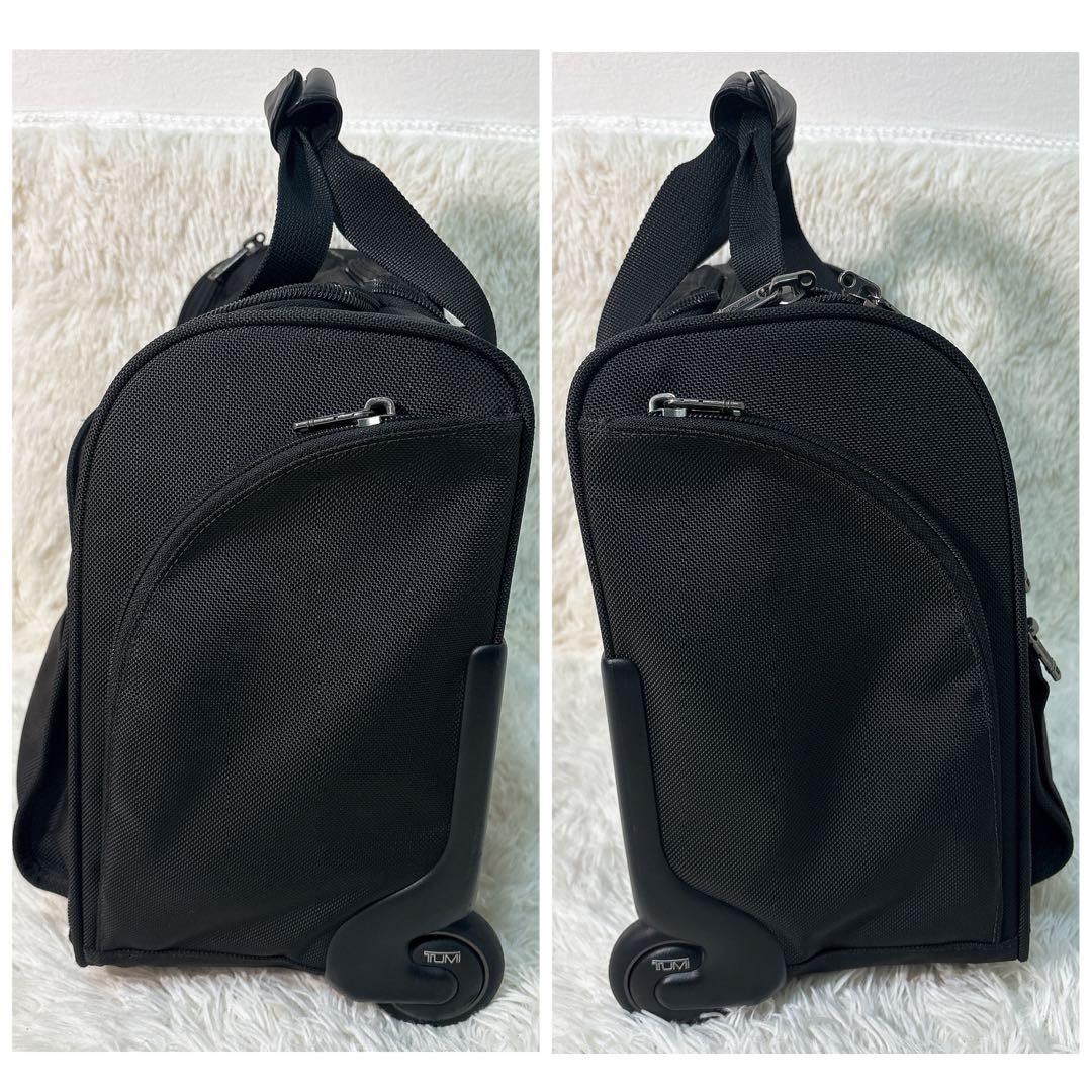 ✨良品✨ TUMI キャリーケース 機内持ち込み可能 ブラック キャスター付き