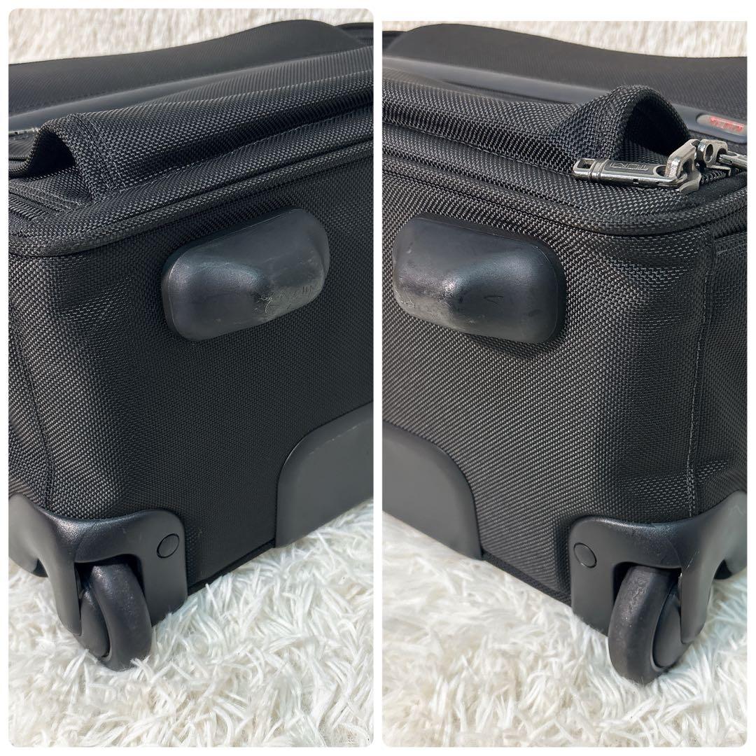 ✨良品✨ TUMI キャリーケース 機内持ち込み可能 ブラック キャスター付き