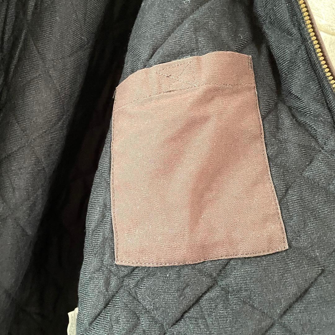 ディッキーズ アクティブジャケット 裏地フリース 刺繍ロゴ ブラウン 2XL