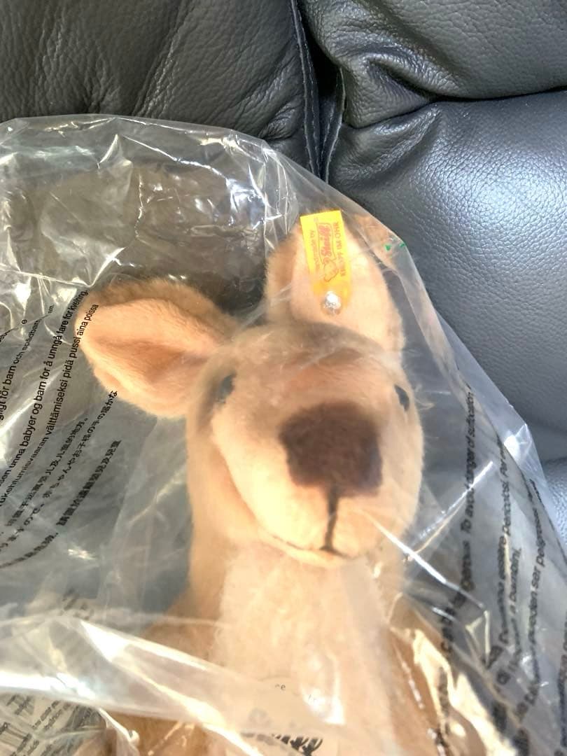 【大特価セール✨カンガルーのカンゴと赤ちゃん】新品未開封 Steiff 出産祝い