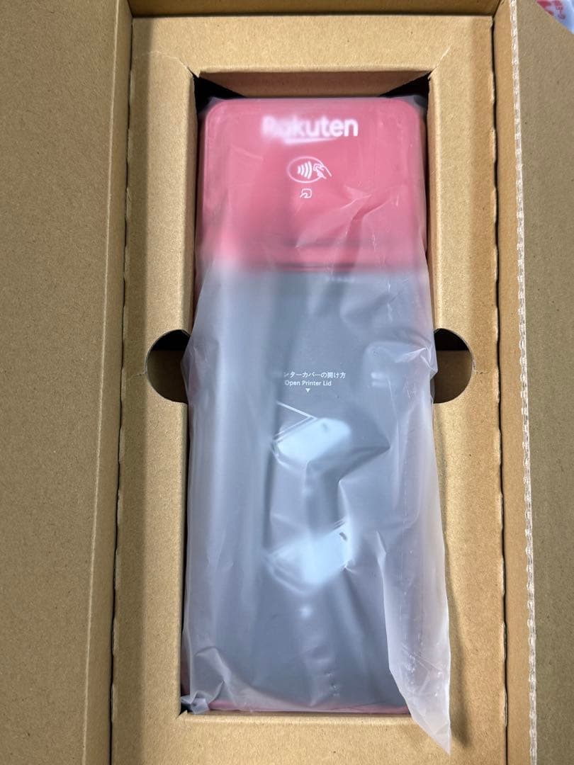 楽天ペイ ターミナル 本体 決済端末　レッド