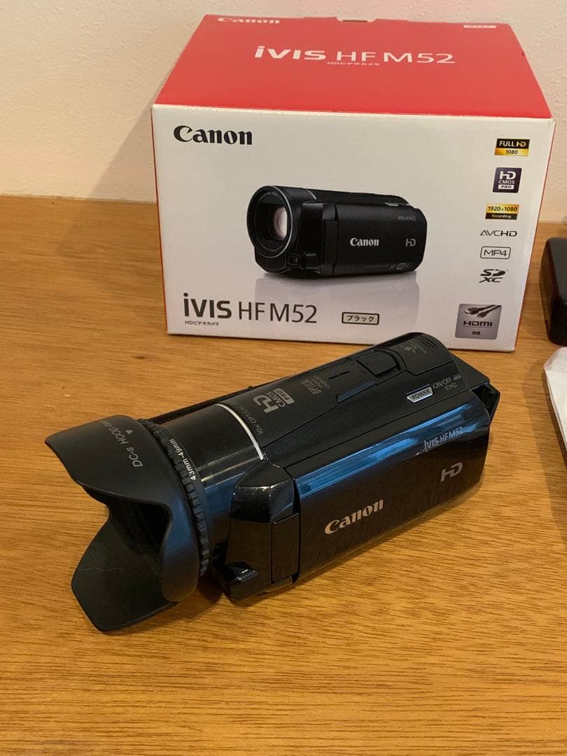 Canon iVIS HF M52 レンズフード付