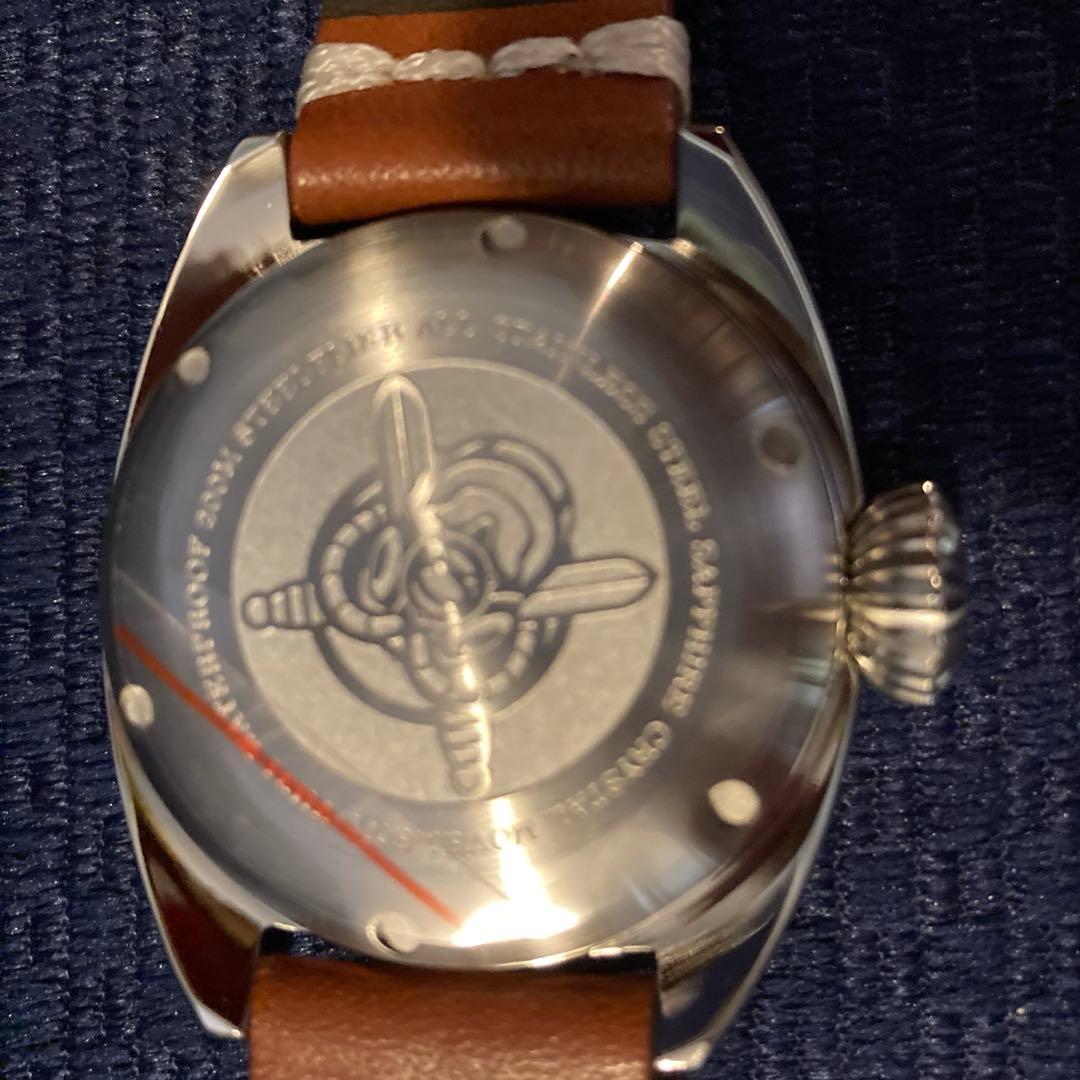 [新品] イギリス軍  Army W10 クォーツ式レプリカ 皮ベルト