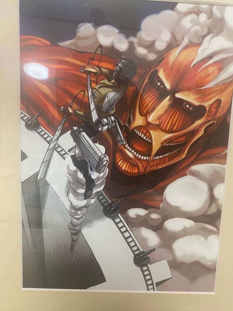 進撃の巨人複製原画　2014  1巻表紙