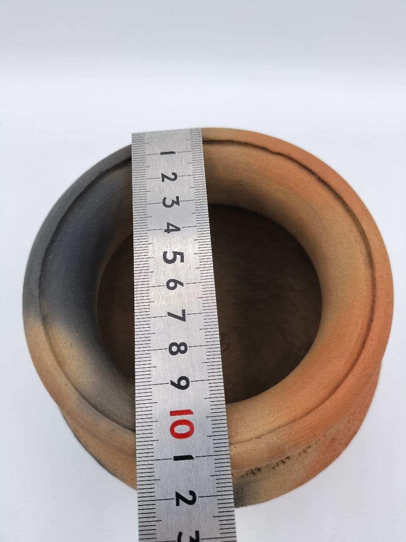 b987　建水 ハンネラ写 山崎宗元 木箱 茶道具　古物