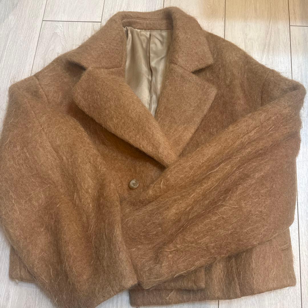 bluelea シャギーコート