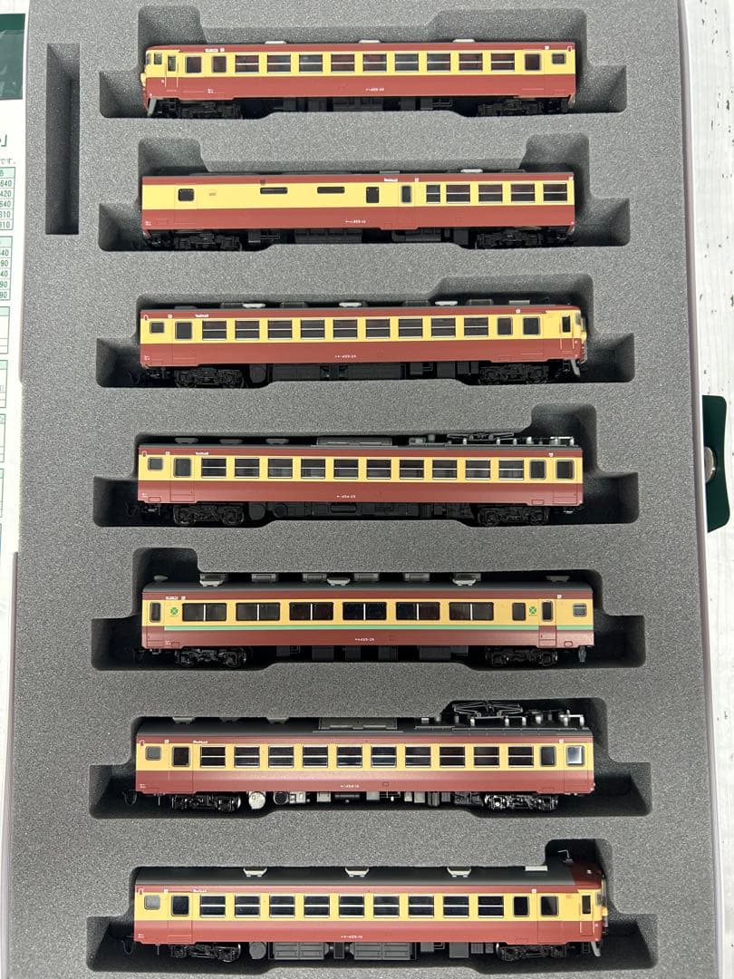 KATO 10-1632 455系 急行「まつしま」7両セット Nゲージ