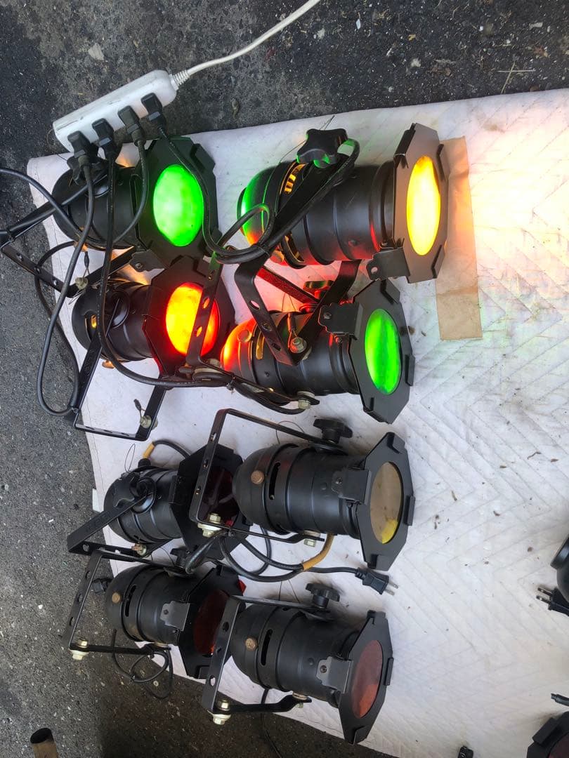 ベ*ン様 サウンドハウス　パーライト 　舞台照明　PAR36ランプ 8個セット