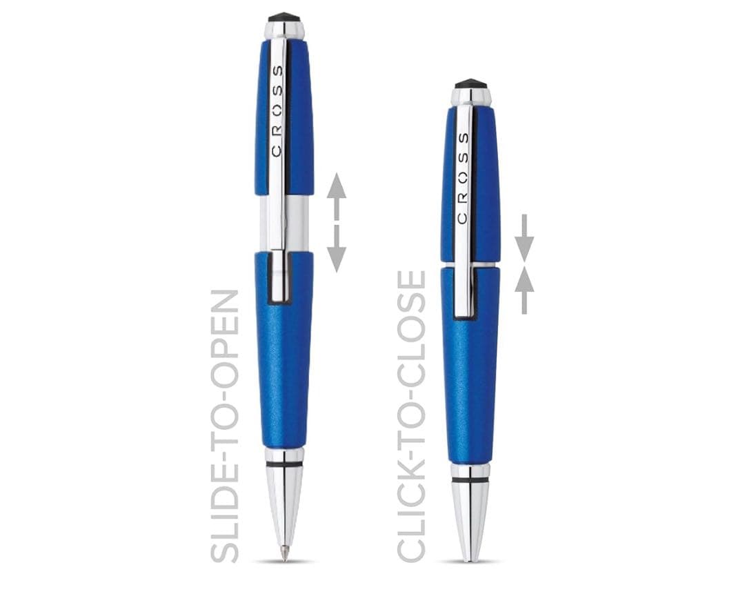 クロス ジェルボールペン エッジ AT0555-3 ニトロブルー〈x1〉