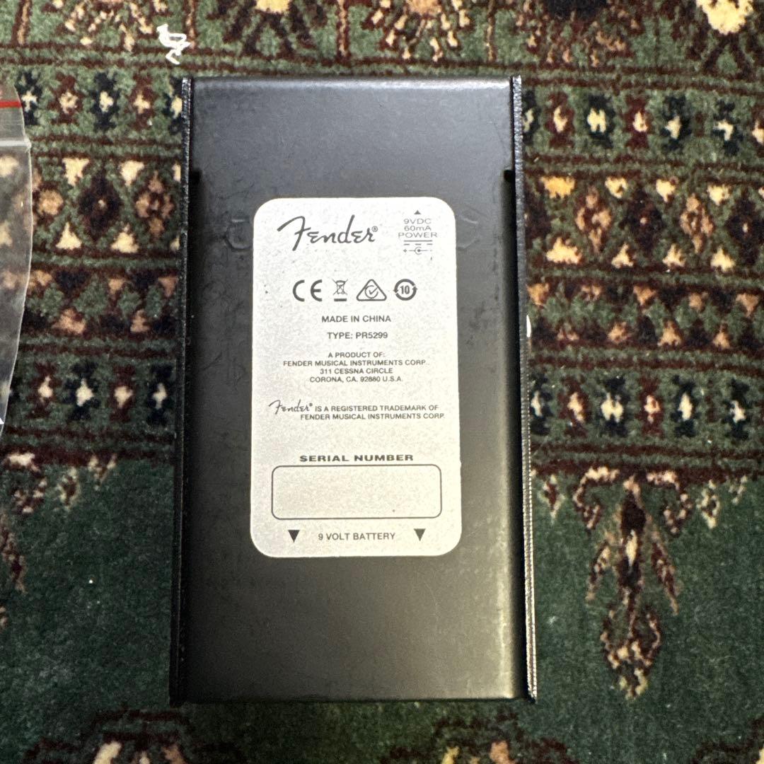 ギター FENDER THE BENDS COMPRESSOR PEDAL