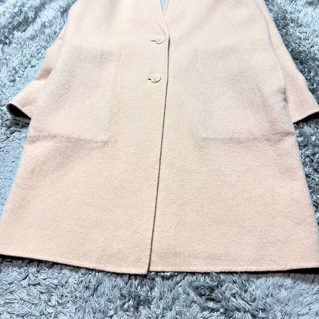 セオリー　現行　リバーシブル チェスターコート　グレー　ネイビー　S 美品