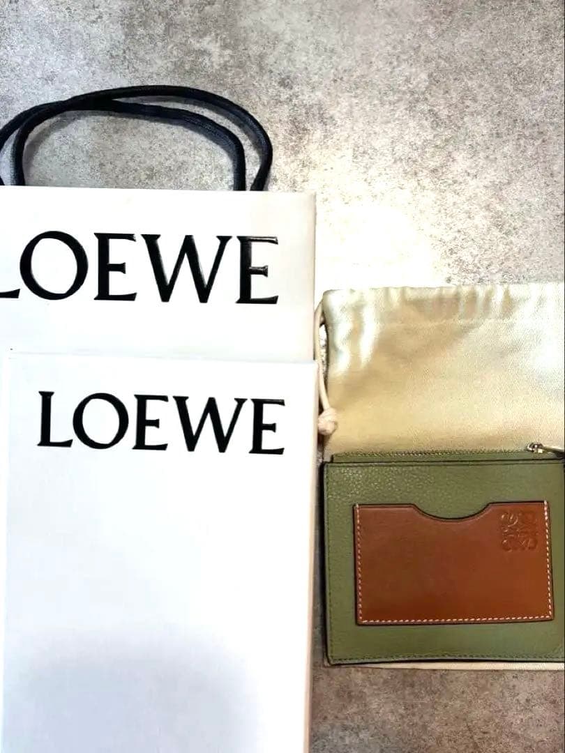 LOEWE スクエアカードホルダー ラージ