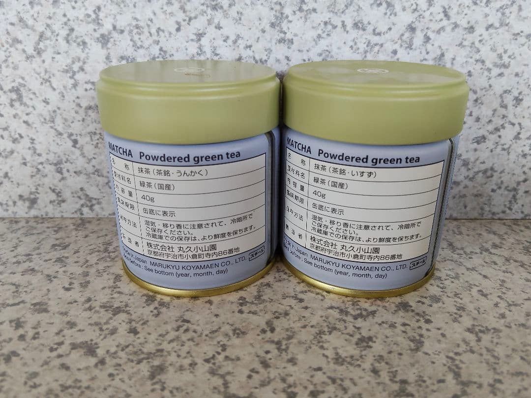 【説明欄必読】宇治 丸久小山園 抹茶 雲鶴40g缶 五十鈴40g缶【転売禁止】