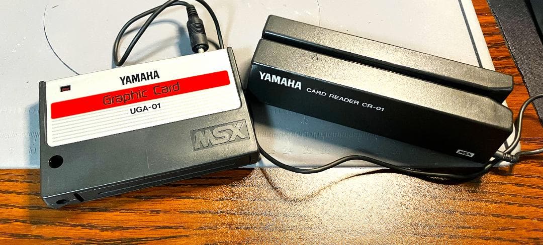 ヤマハ　カードリーダーCR-01＋Graphic Card UGA-01 中古品