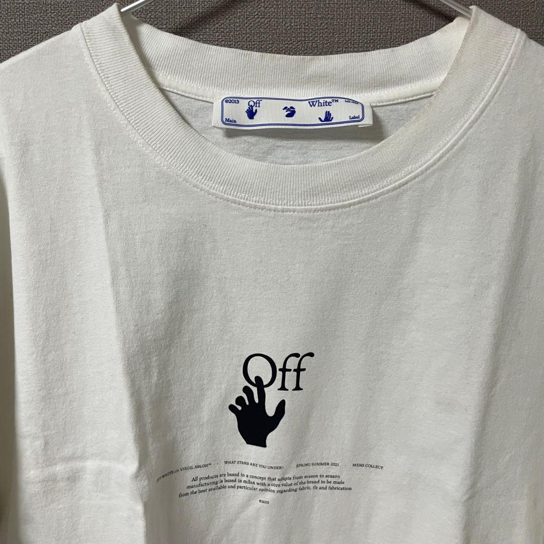 Off-White Tシャツ ホワイト　ストリートアート